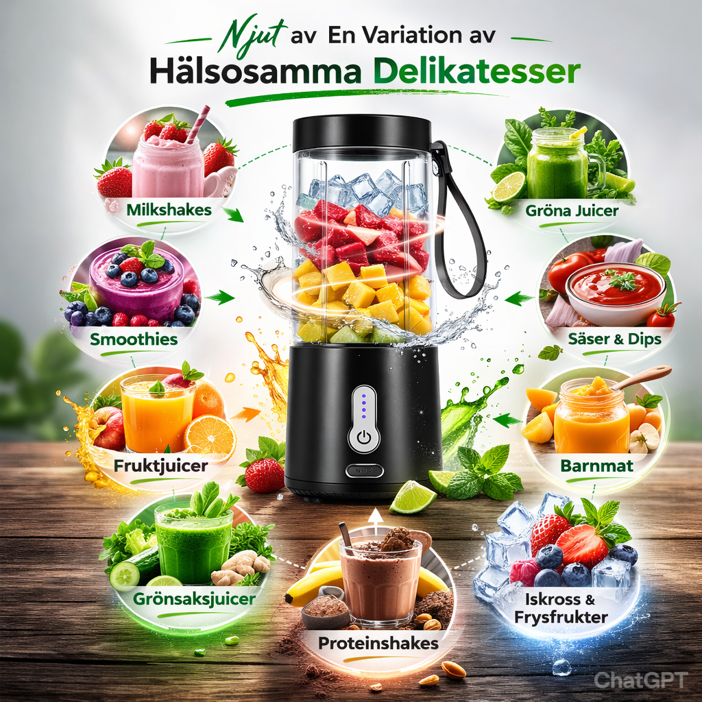 EasyBlend™ Trådlös portabel mixer