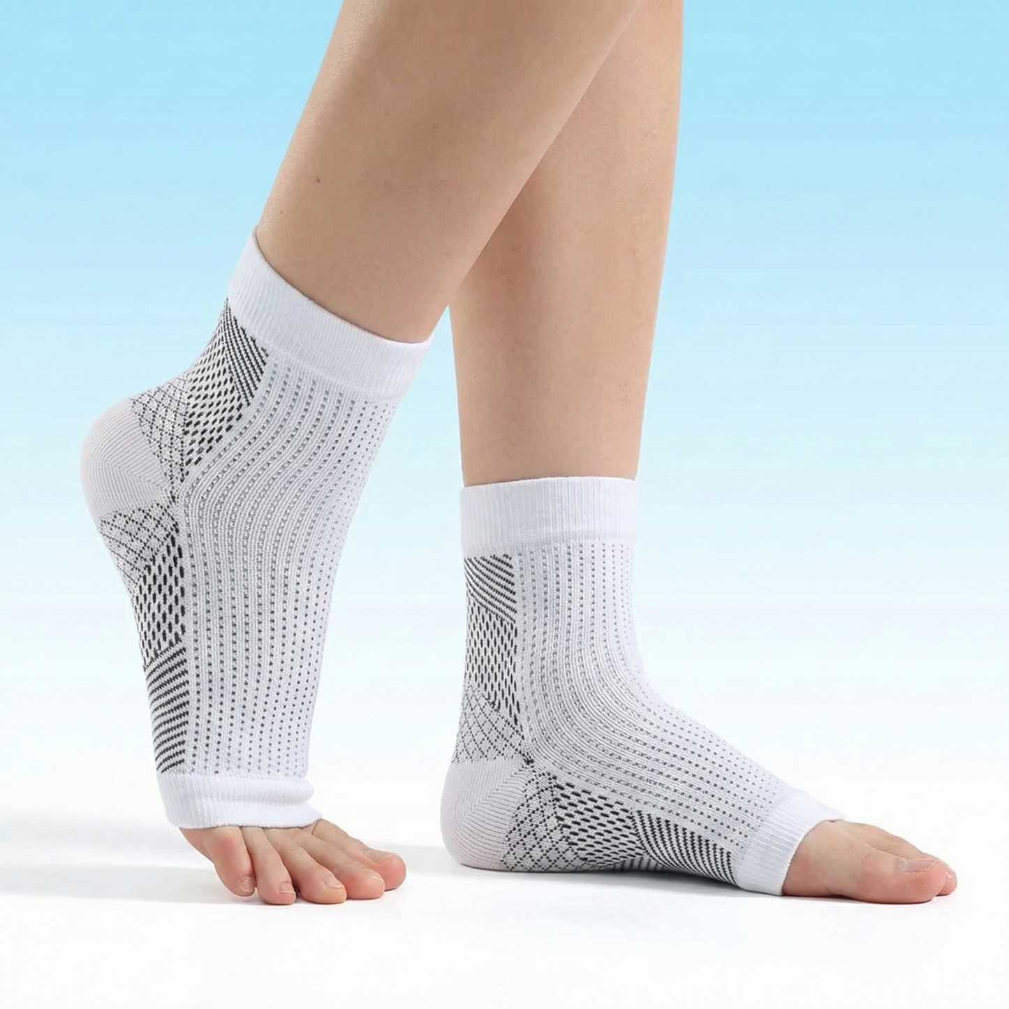 StepRelief™ Kompressionsstrumpa – Stöd & Komfort i Varje Steg