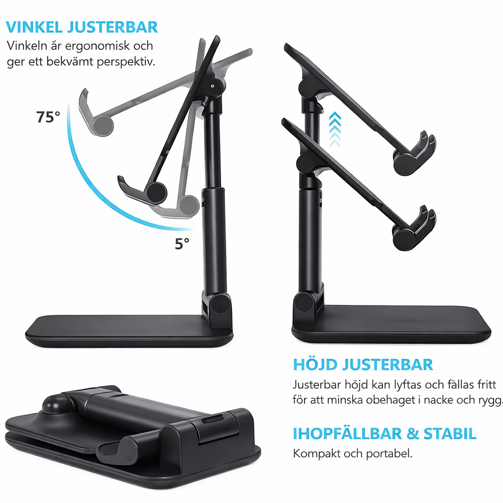 FlexView™ 360° Roterande Mobilhållare 1+1 GRATIS