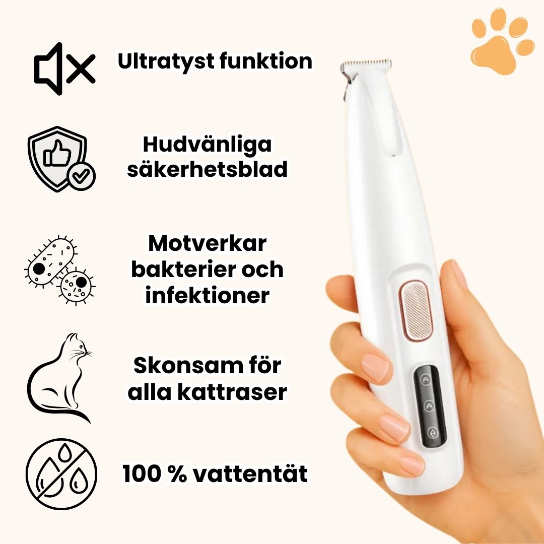 PurrTrim™ Precisionstrimmer för Katter