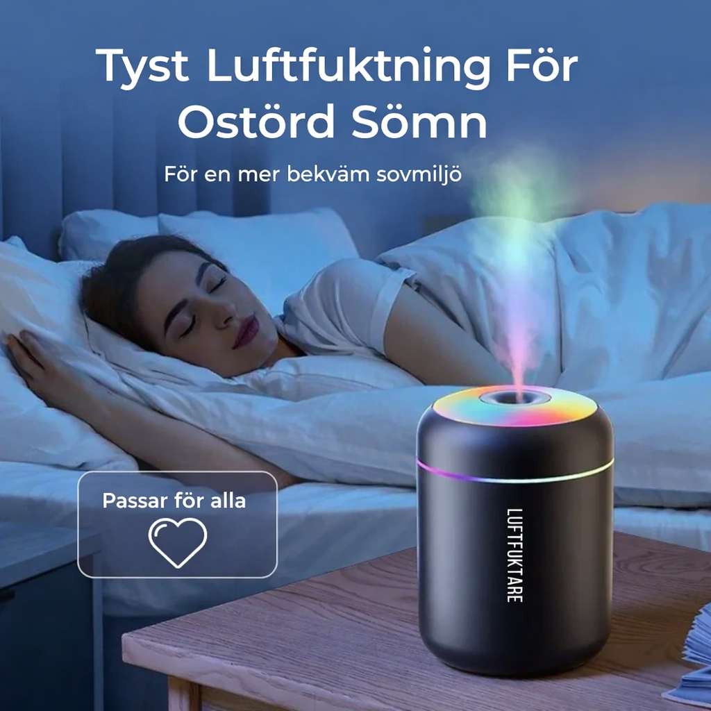 ZenAir™ Compact Luftfuktare – Skapa Frid i Varje Rum
