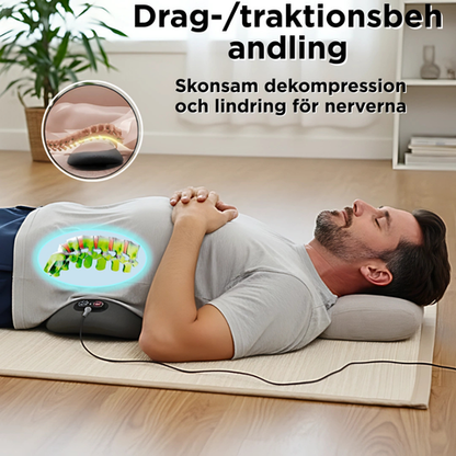 SpineRelief™ Pro - Elektrisk Ryggmassager med Värme