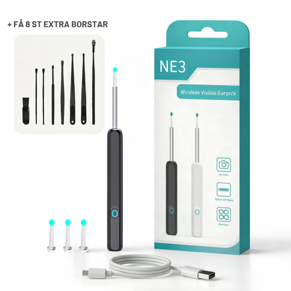 EarVision™ – smart öronrengöring med kamera