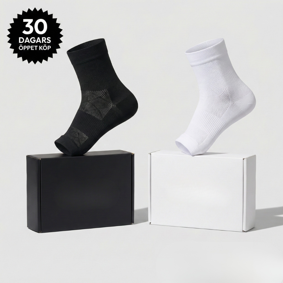 StepRelief™ Kompressionsstrumpa – Stöd & Komfort i Varje Steg