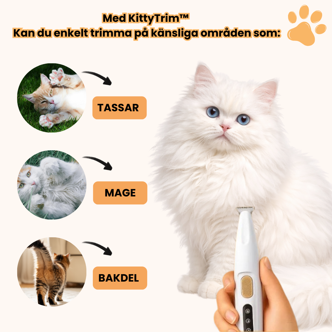 PurrTrim™ Precisionstrimmer för Katter