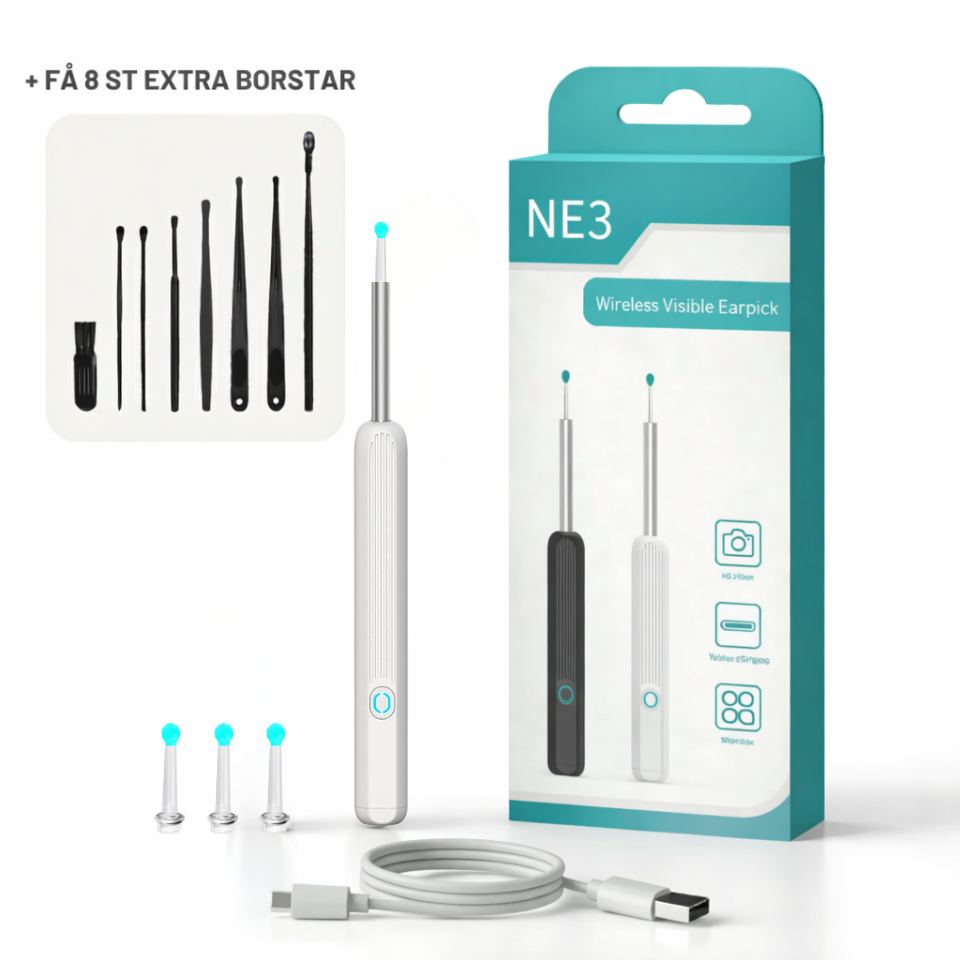 EarVision™ – smart öronrengöring med kamera