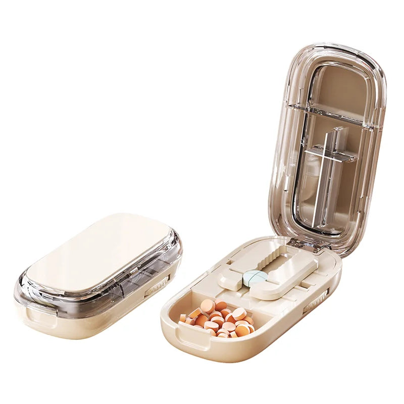 EasyDose™ Tablettdelare med förvaring