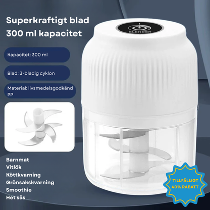 CleanCut™ Trådlös och multifunktionell mini-hackare för köket