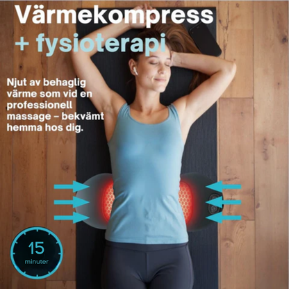SpineRelief™ Pro - Elektrisk Ryggmassager med Värme