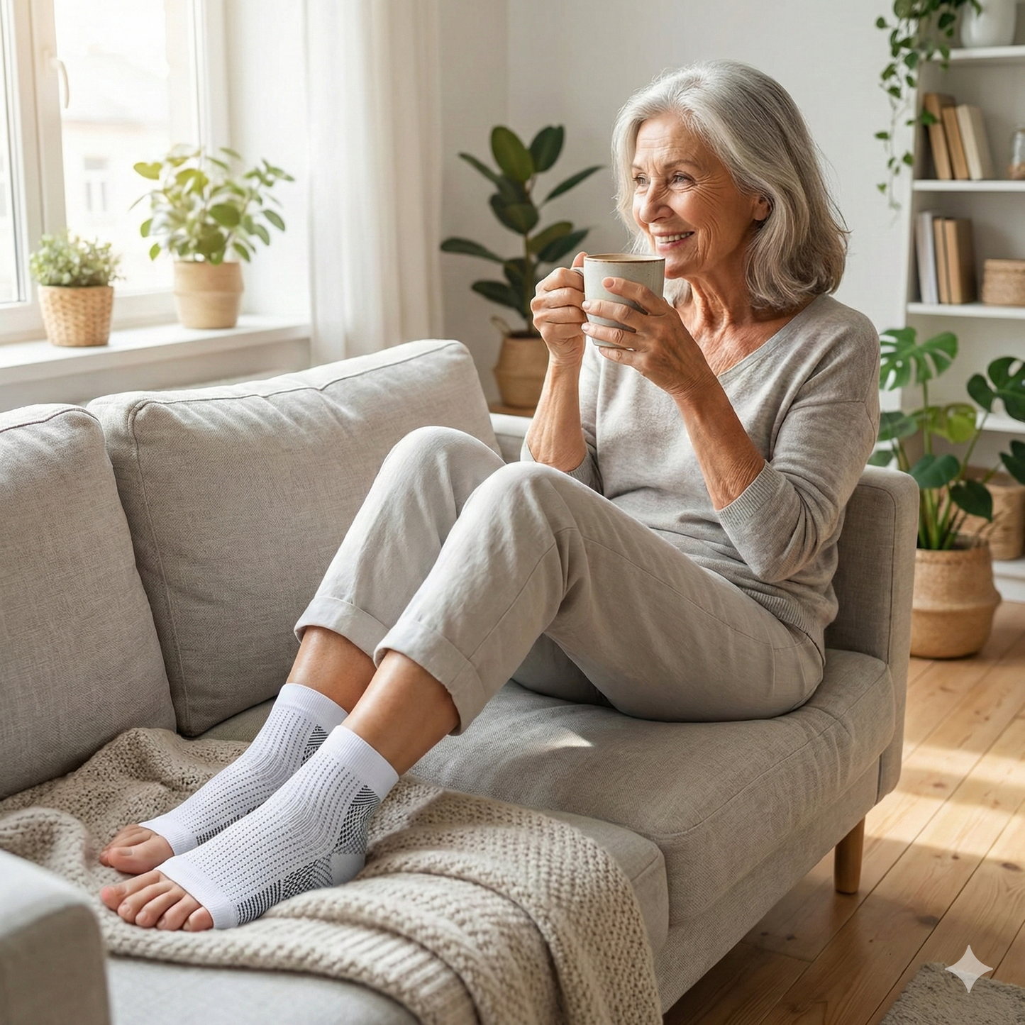 StepRelief™ Kompressionsstrumpa – Stöd & Komfort i Varje Steg