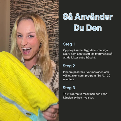 SneakCare™ - Det har aldrig varit så enkelt att få rena skor
