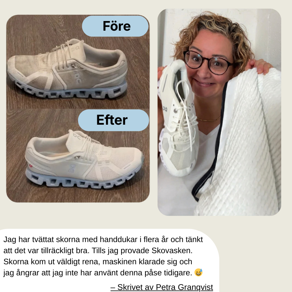 SneakCare™ - Det har aldrig varit så enkelt att få rena skor