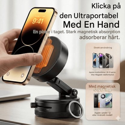 MagMount™ – Extremt Stark Magnet & Sugkopp i Ett 1+1 GRATIS