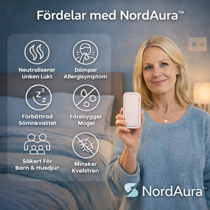 NordAura™ Luftförbättrare – För Fräschare Luft i Hela Hemmet