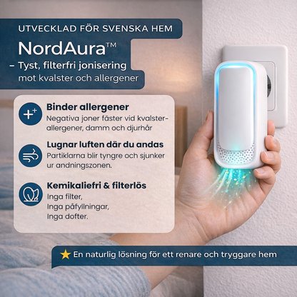 NordAura™ Luftförbättrare – För Fräschare Luft i Hela Hemmet