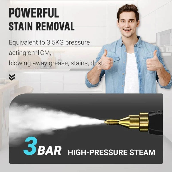 SteamForce™ – Djup Rengöring Med Kraftfull Ånga
