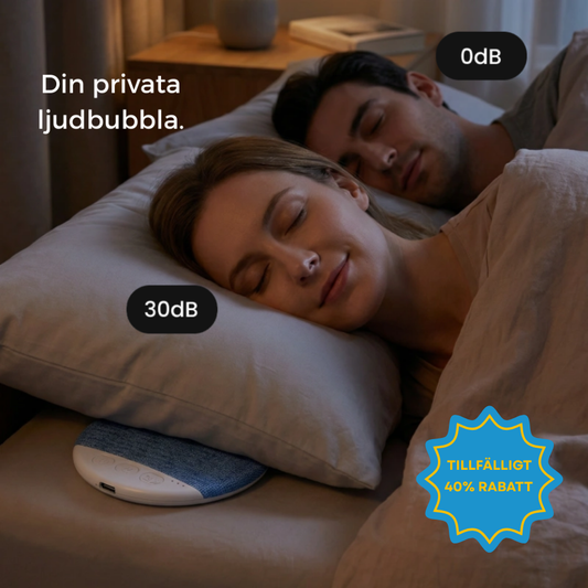 SleepWhisper™ – Din privata ljudi bubbla i sängen
