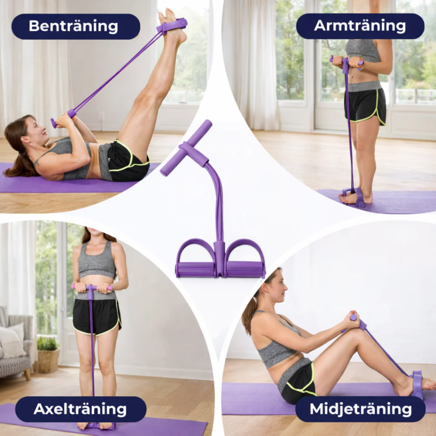 CoreFlex™ Träningsband – Träna Hela Kroppen Var Som Helst