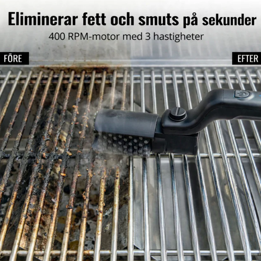 GrillCleaner Pro™ – Elektrisk Grillrengörare med Kraftfull Motor