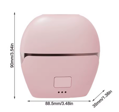 StyleGo™ Portabel Värmeborste – Kompakt & Sladdlös