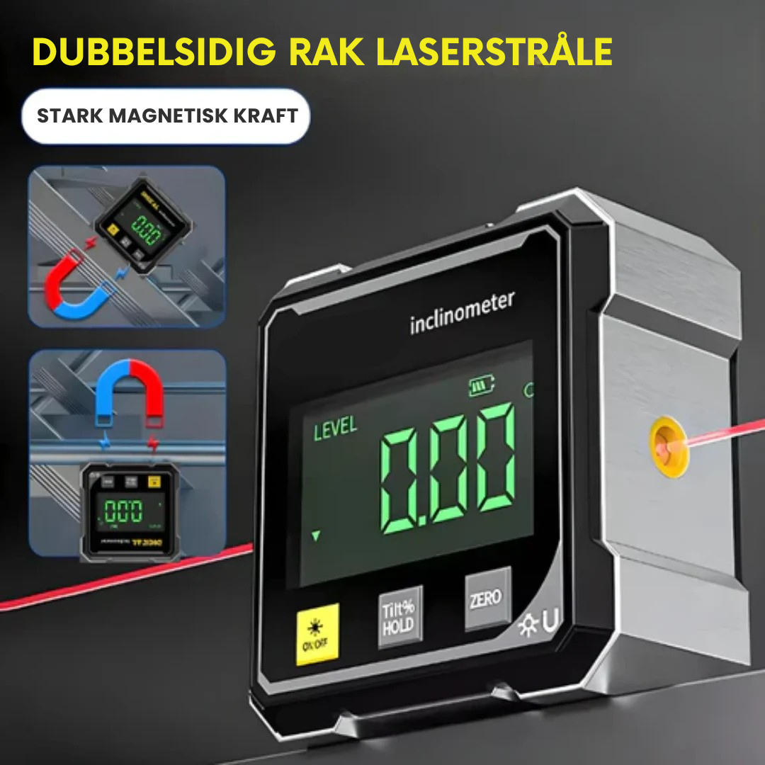 AnglePro™ Magnetisk Digital Vinkelmätare med Laser