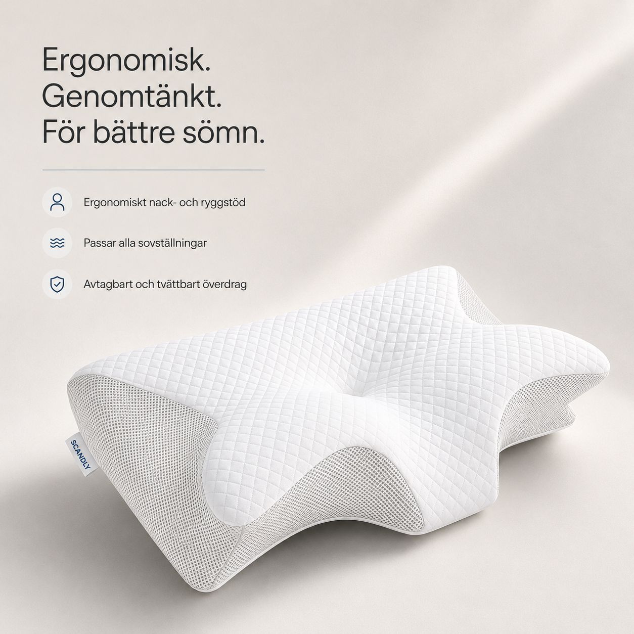 ErgoDream™ Ortopedisk kudde