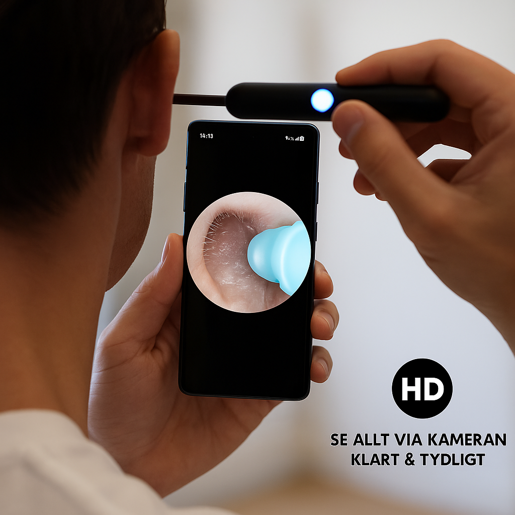 EarVision™ – smart öronrengöring med kamera