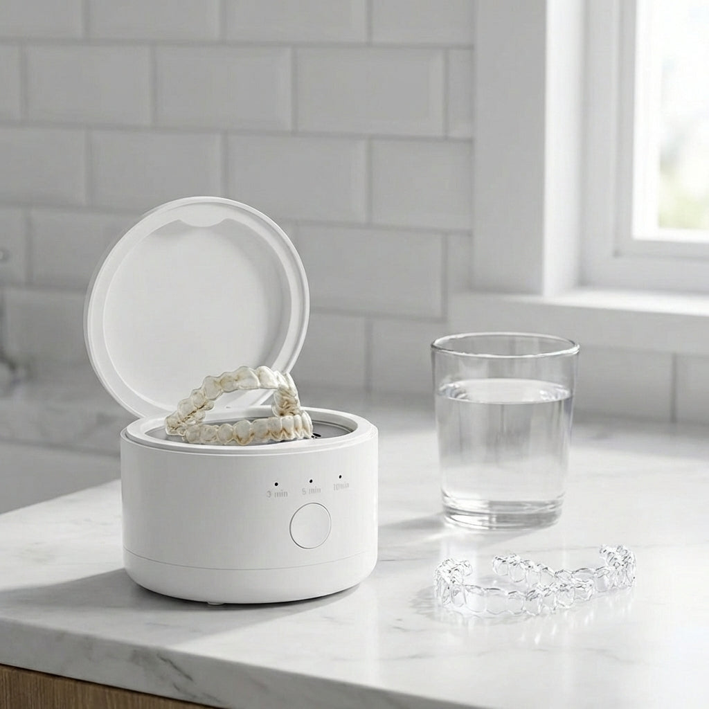 CleanWave™ - Ultraljudsrengörare för tandskenor