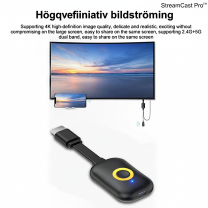 CastFlow™ – Plug & Play Skärmdelning Utan Krångel