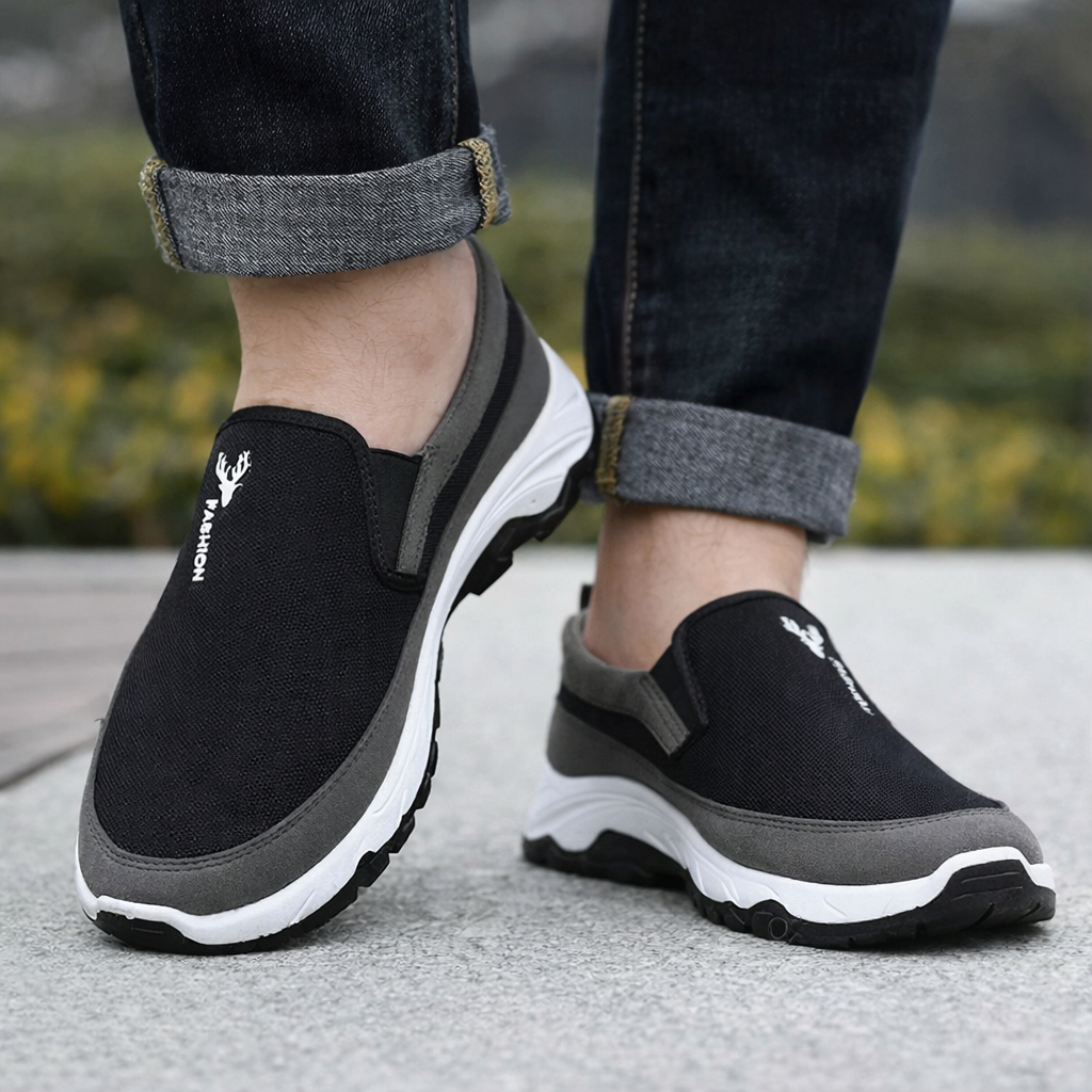 FlexWalk™ Lätta Komfortskor – Andningsbara & Stötdämpande för Vardagsbruk