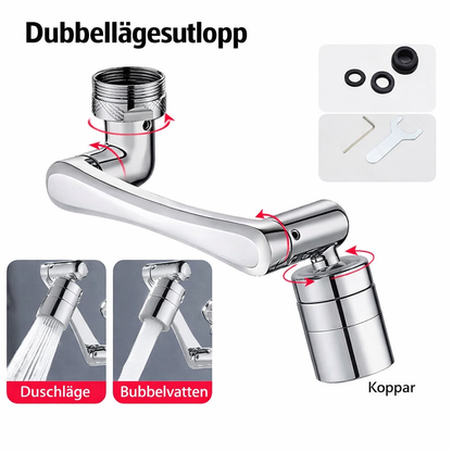 FlexTap™ Roterande Kranmunstycke – 1080° Justerbar