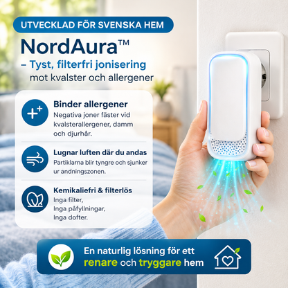 NordAura™ Luftförbättrare – 1+1 GRATIS - För Fräschare Luft i Hela Hemmet