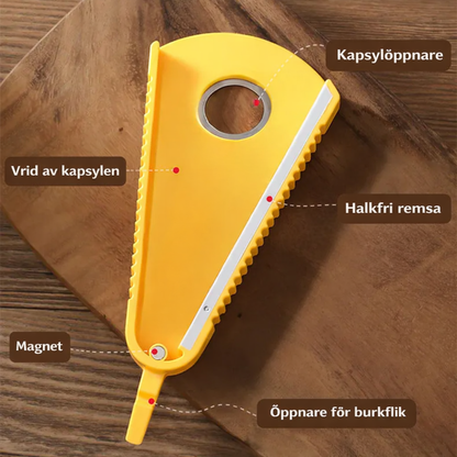 OpenEase™ Multifunktionell Burk- & Flasköppnare 1+1 GRATIS