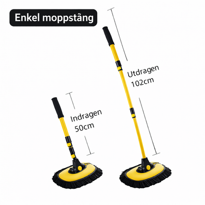 AquaSweep™ Tvättborste – Skinande Ren Bil Utan Repor - 40% RABATT