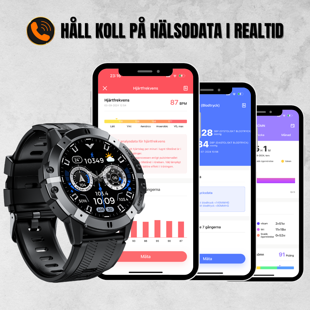 TitanX™ Smartwatch – Byggd för Prestanda