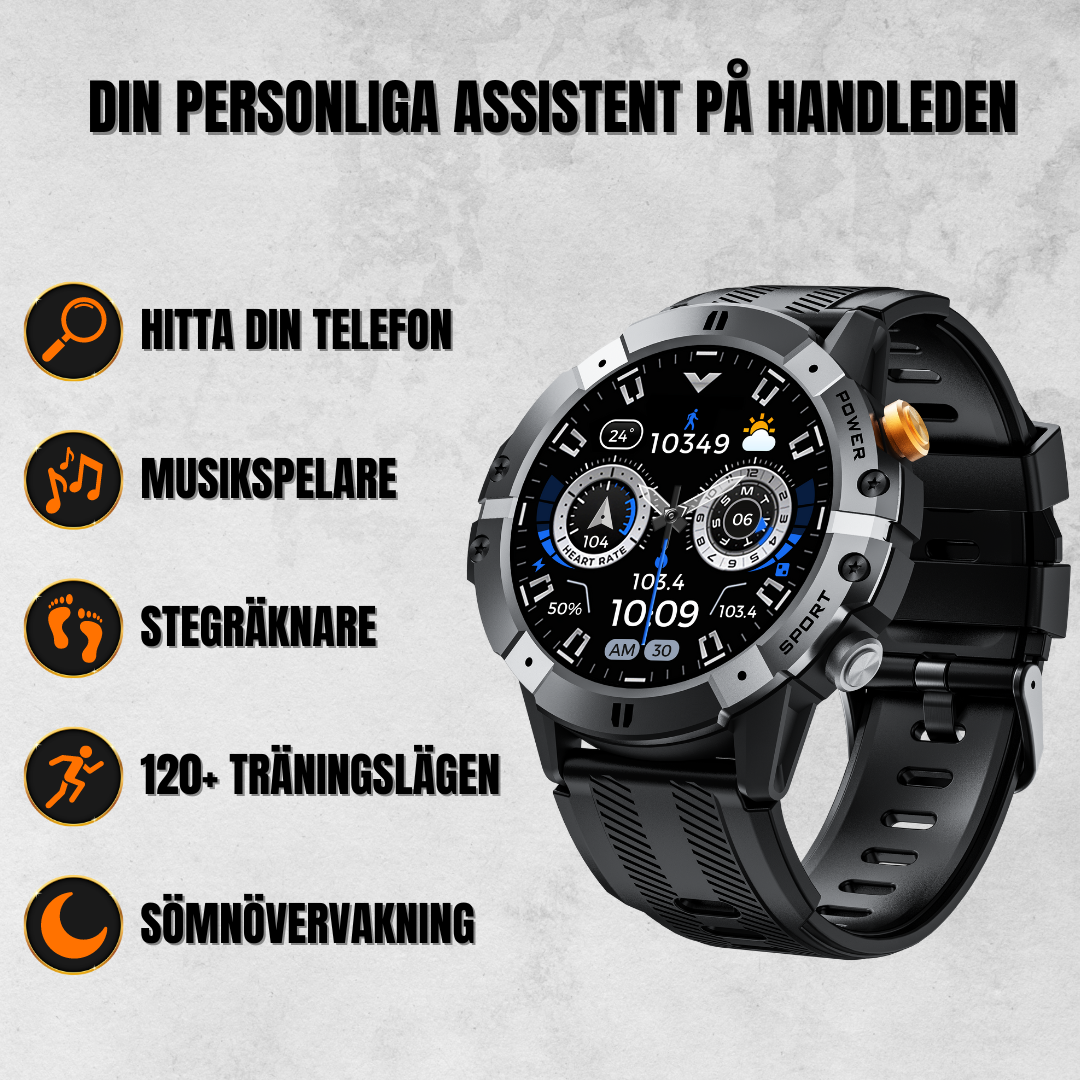 TitanX™ Smartwatch – Byggd för Prestanda