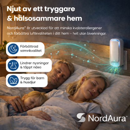NordAura™ Luftförbättrare – För Fräschare Luft i Hela Hemmet