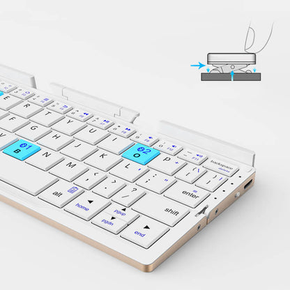 FoldType™ – Fullt Tangentbord i Fickformat