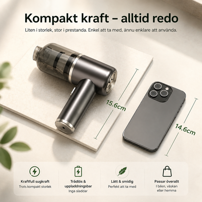 TurboClean™ – Kraftfull Rengöring på Sekunder för Bil & Hem
